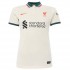Camisola Liverpool Mulher Equipamento Segundo 2021-2022 Manga Curta